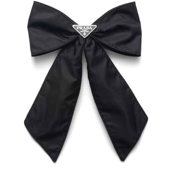 Prada Black Hair Accessories Women